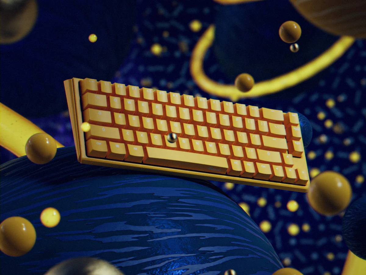 Ducky Yellow One 3 SF 65% Hotswap RGB Double Shot PBT QUACK Mechanical Keyboard - Image 13