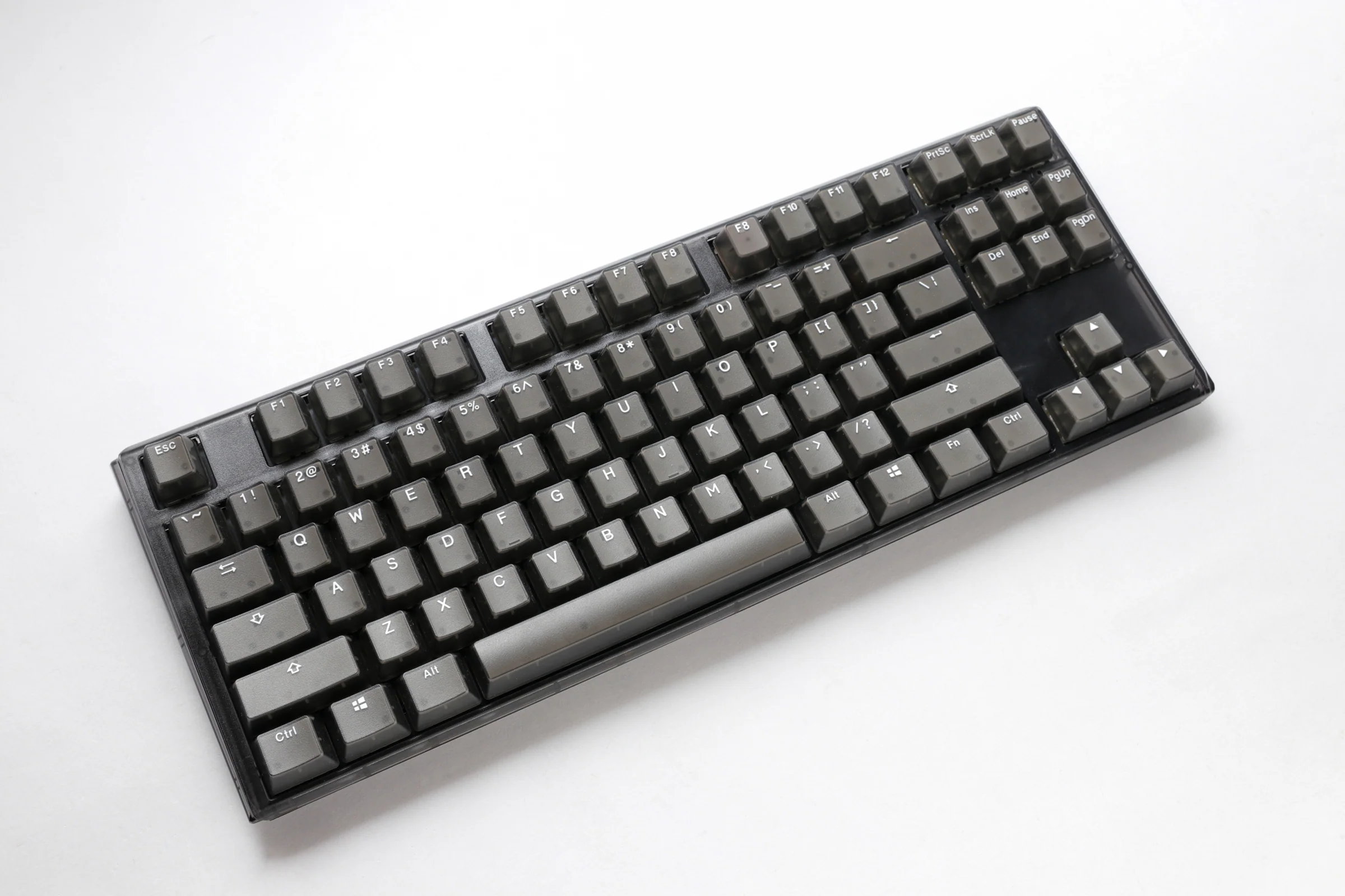 Ducky One 3 TKL Aura Clear Black Hotswap RGB Double Shot ABS Mechanical Keyboard - Image 2