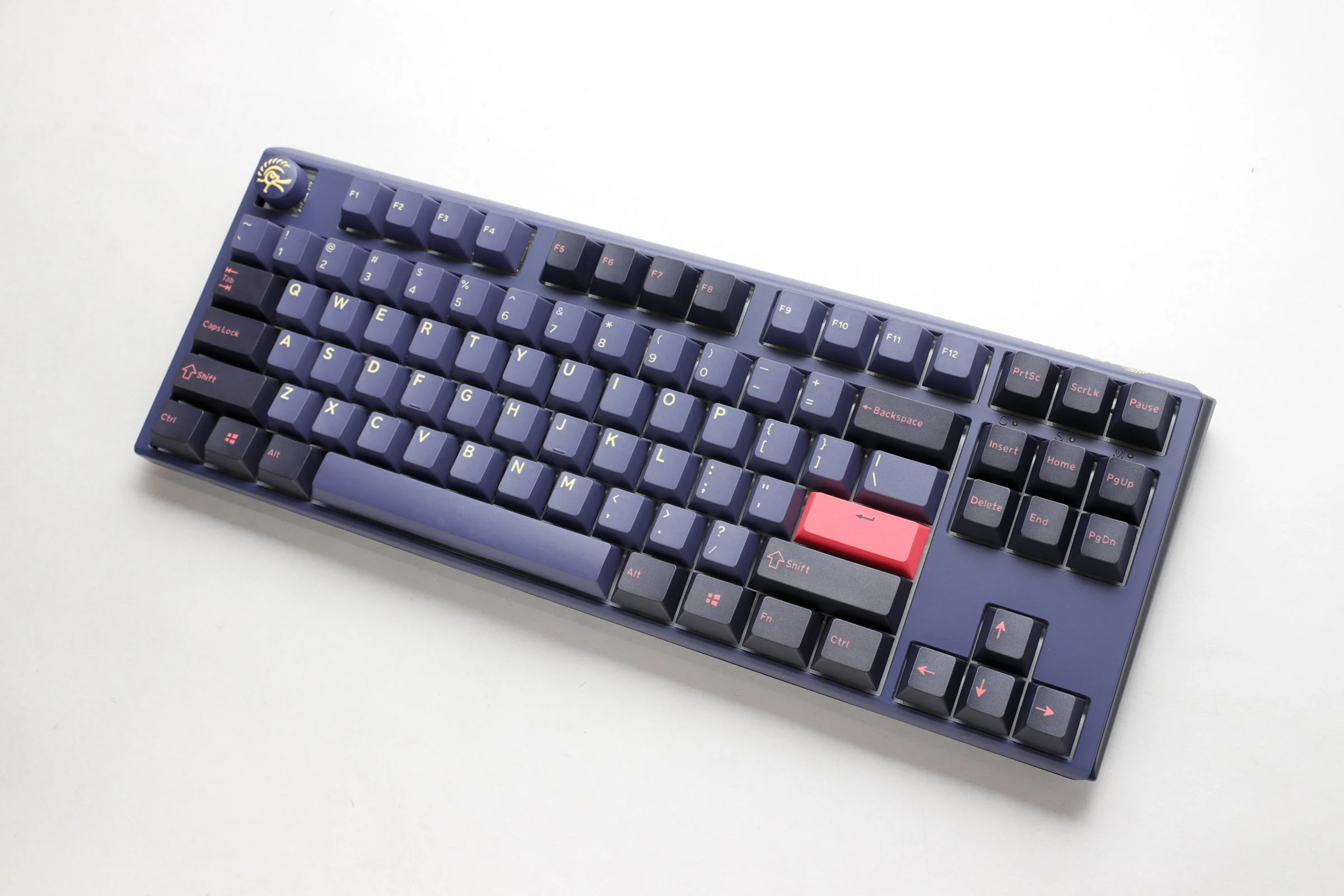 Ducky One 3 TKL Cosmic Blue Hotswap RGB Double Shot PBT QUACK Mechanical Keyboard - Image 2