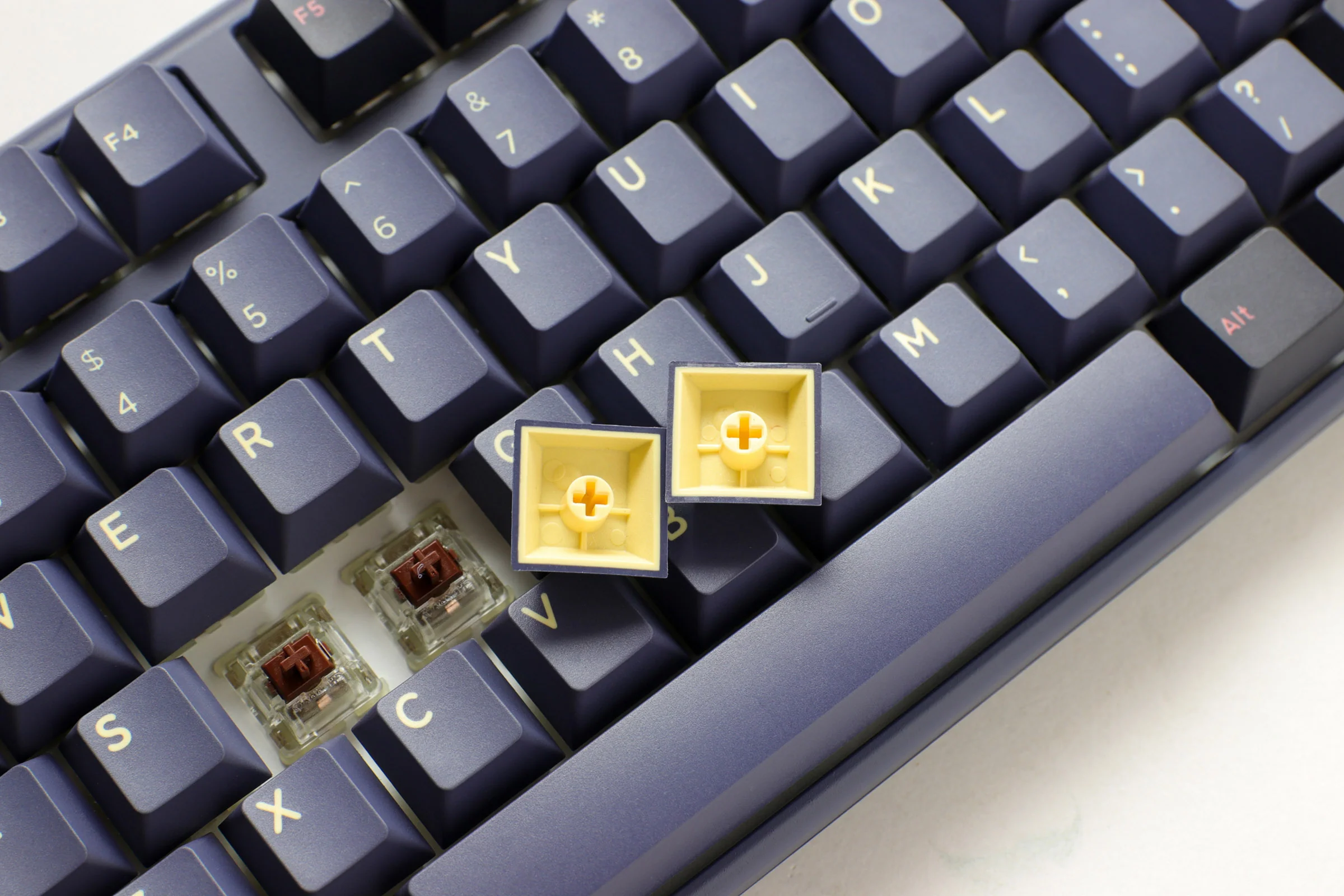 Ducky One 3 TKL Cosmic Blue Hotswap RGB Double Shot PBT QUACK Mechanical Keyboard - Image 4
