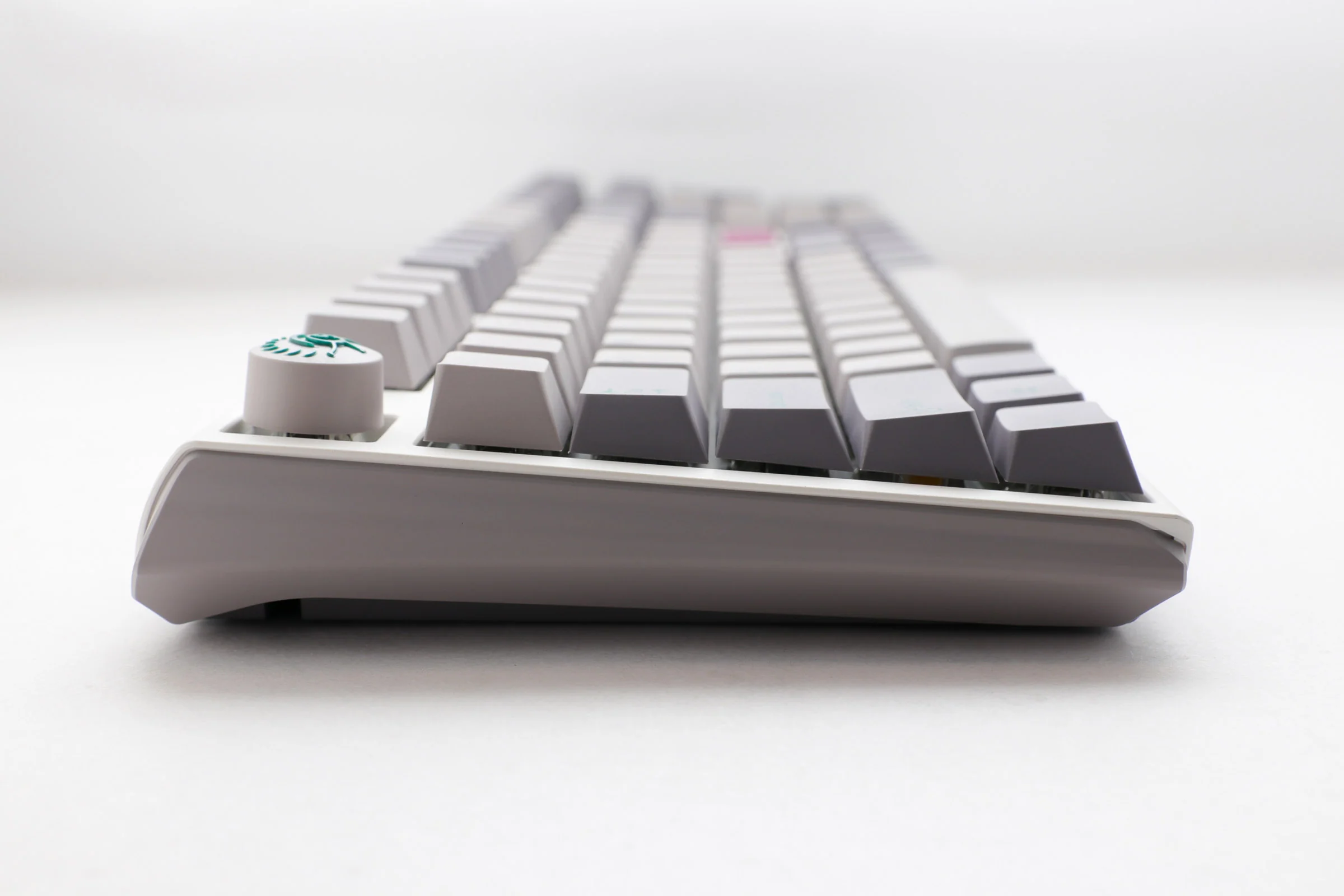 Ducky One 3 TKL Mist Grey Hotswap RGB Double Shot PBT QUACK Mechanical Keyboard - Image 5