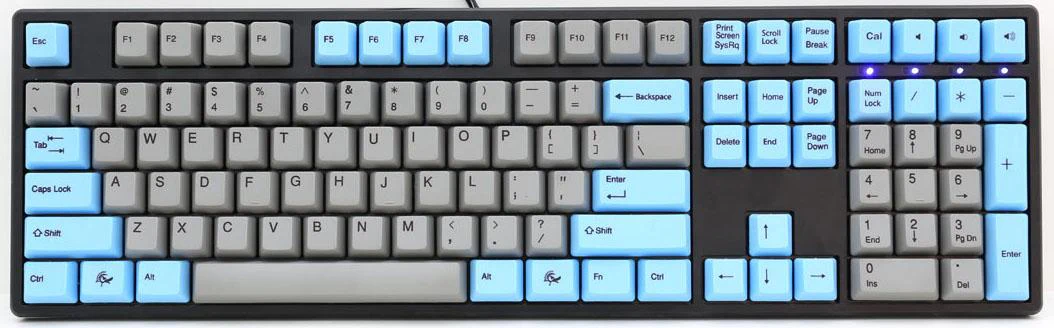 Ducky One Blue / Grey Dye Sub PBT Mechanical Keyboard
