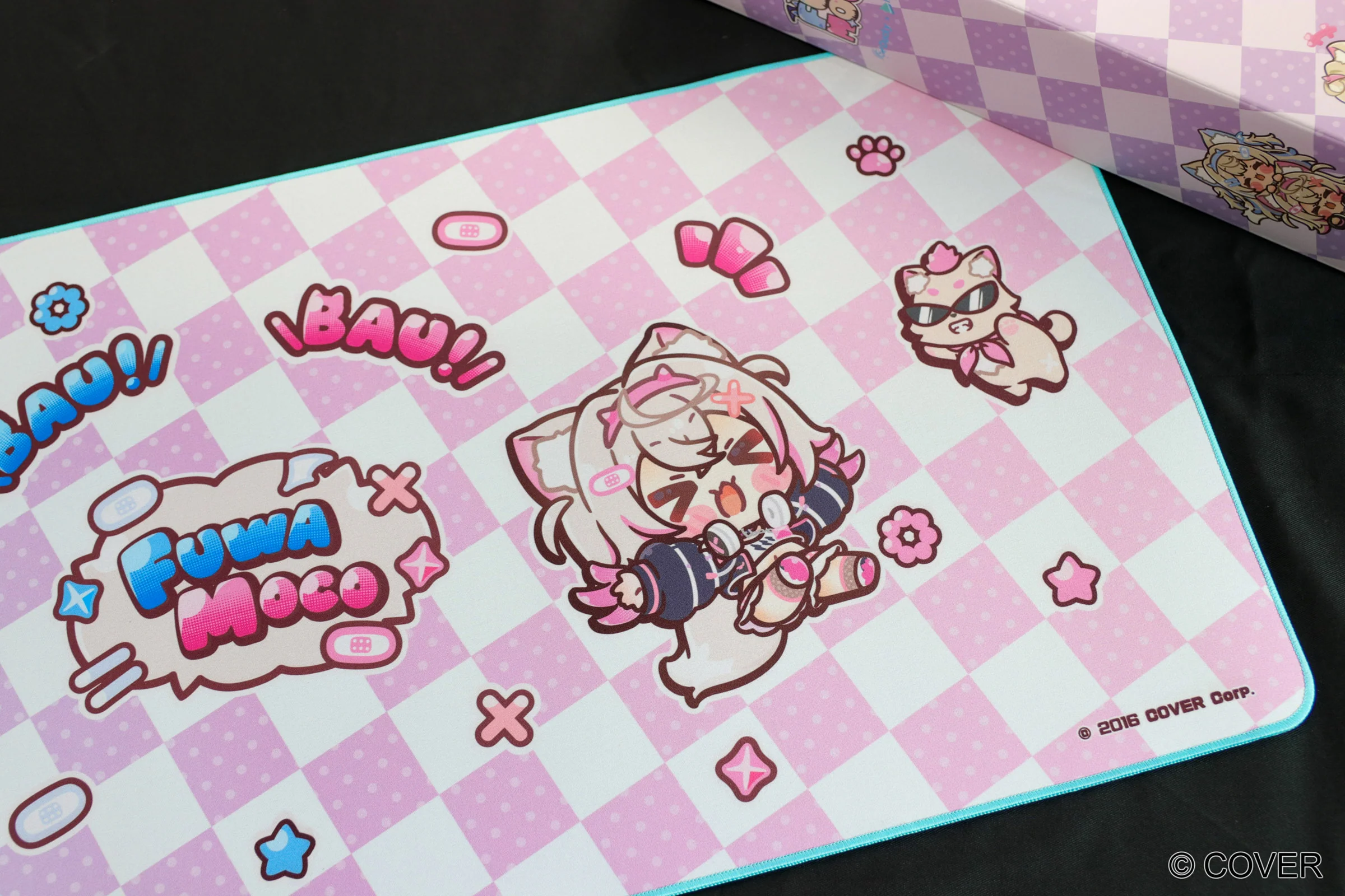 Ducky x hololive En Fuwamoco Limited Edition One 2 Pro RGB Keyboard and Desk Mat Set - Image 8