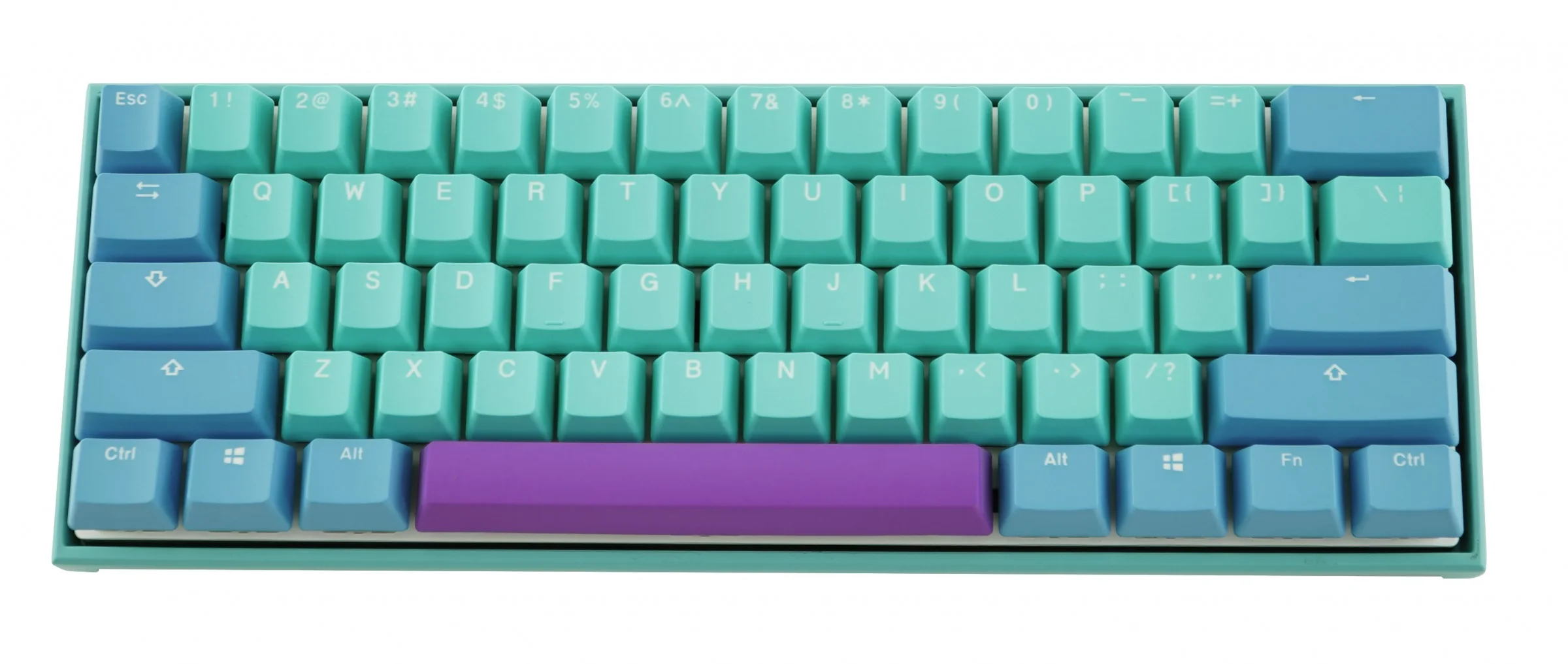 Ducky x MK Frozen Llama Mecha Mini v2 RGB LED 60% Double Shot PBT Mechanical Keyboard - Image 7