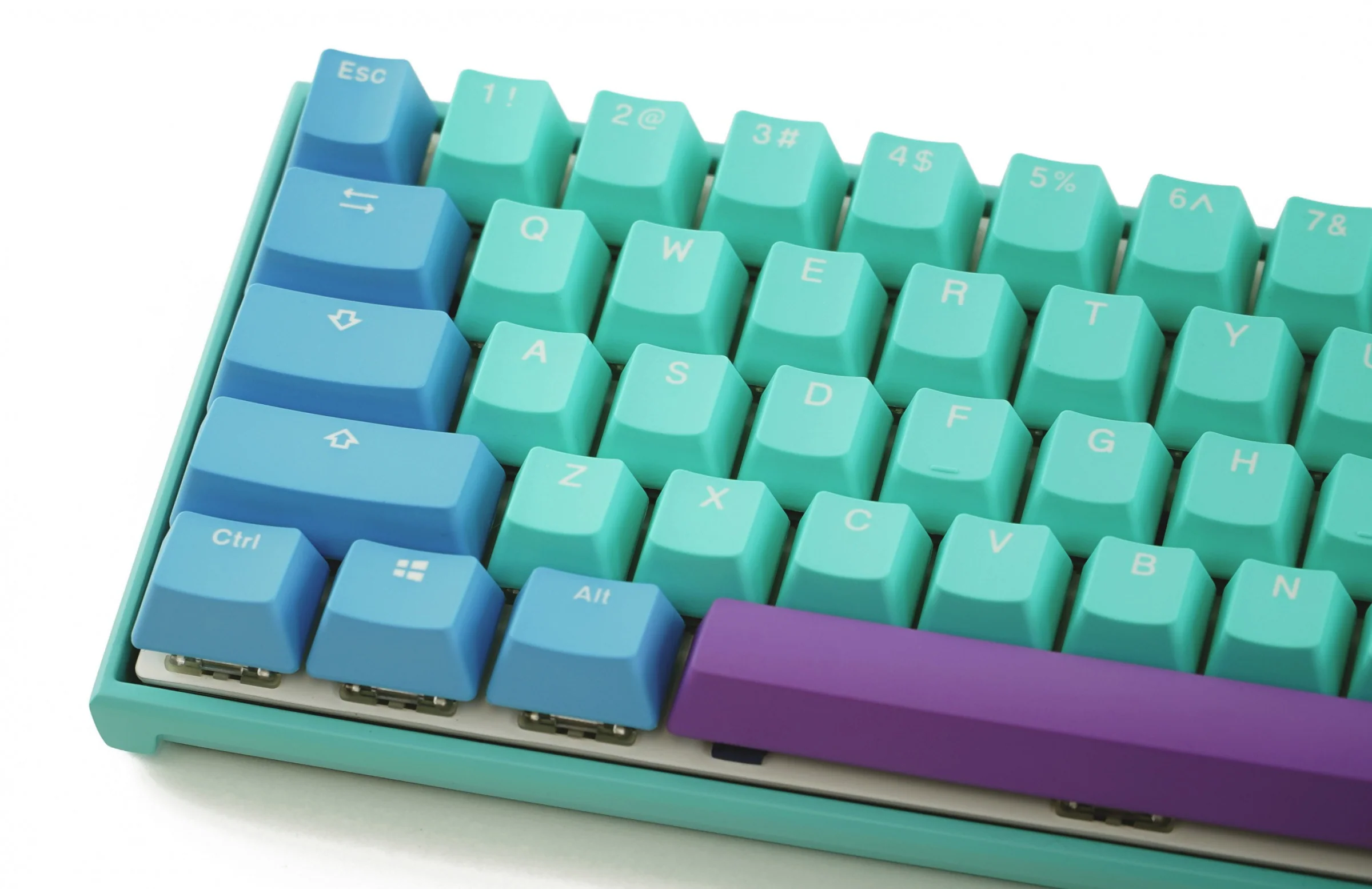 Ducky x MK Frozen Llama Mecha Mini v2 RGB LED 60% Double Shot PBT Mechanical Keyboard - Image 8
