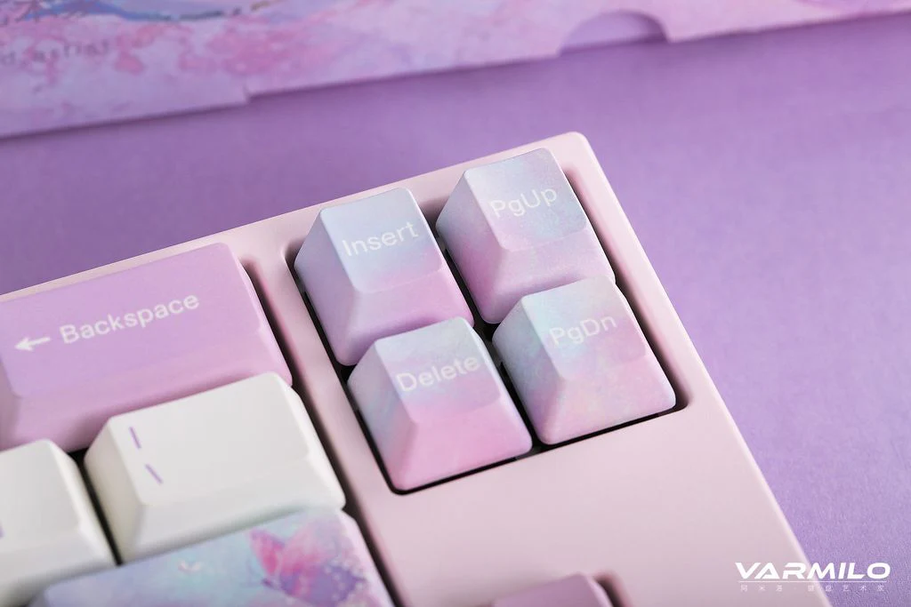 Ducky x Varmilo Miya Pro Dreams on Board 65% White LED Dye Sub PBT Mechanical Keyboard - Image 15