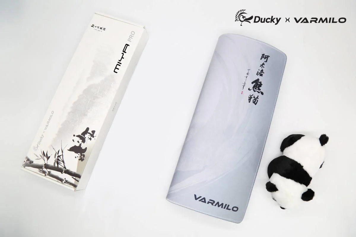 Ducky x Varmilo MIYA Pro Panda Belgian 65% White LED Mechanical Keyboard - Image 2
