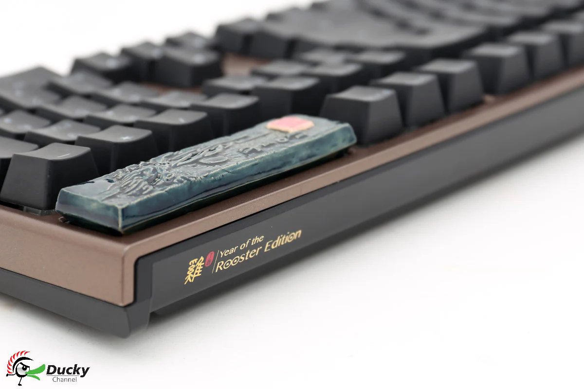 Ducky Year of the Rooster RGB LED Double Shot PBT Mechanical Keyboard - Image 2