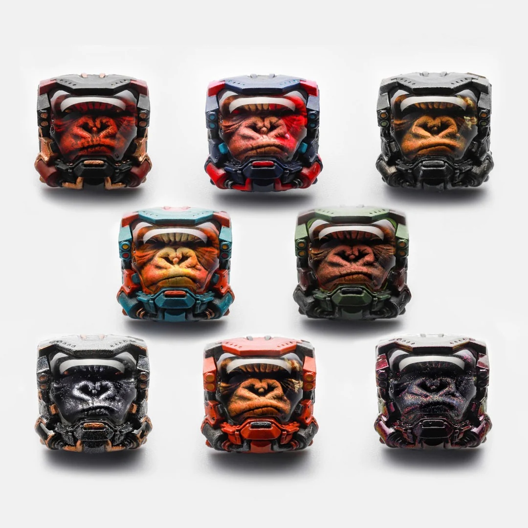Dwarf Factory Albert XI Colossus (Astronaut) Artisan Keycap - Image 3