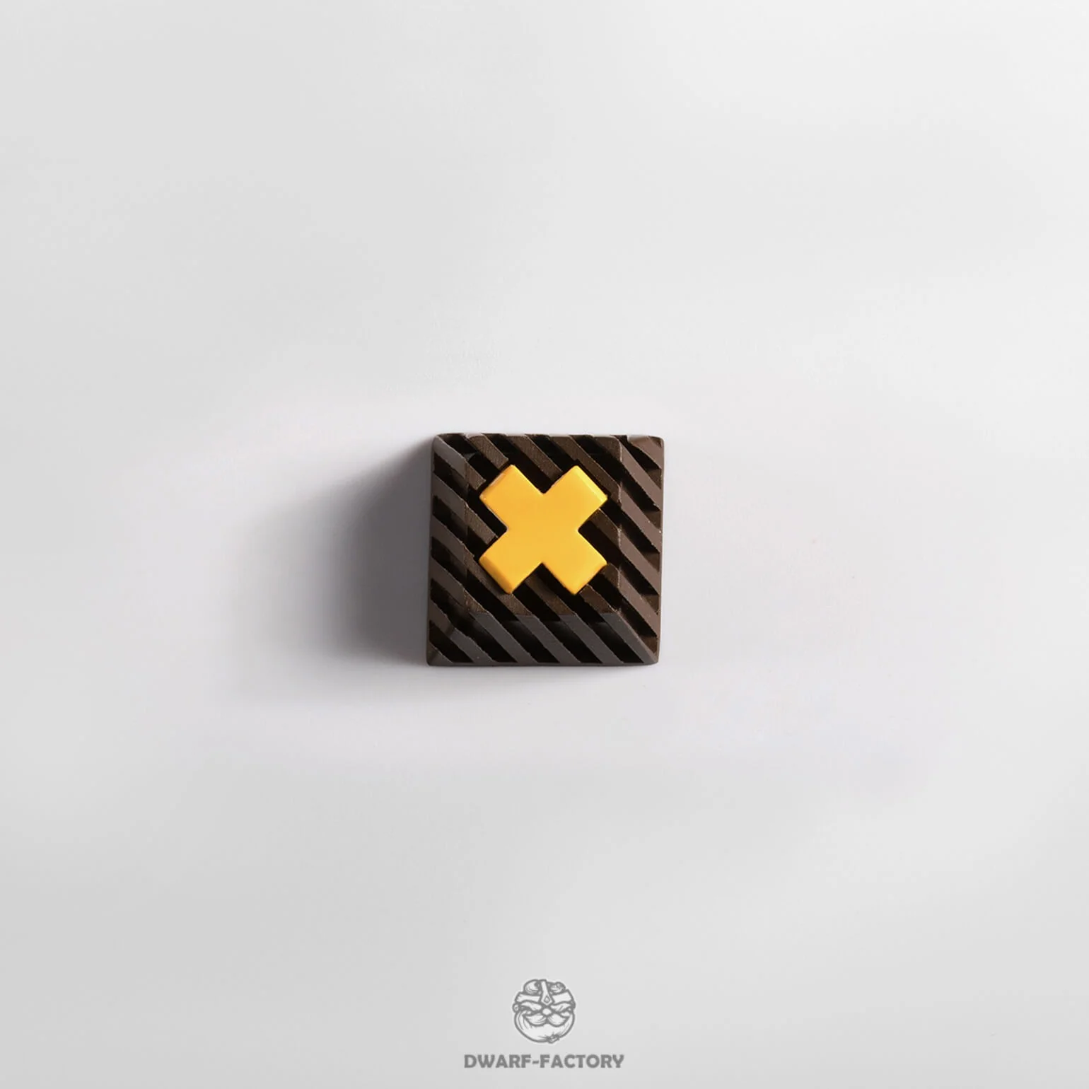 Dwarf Factory Base xXx Brown Cherry R1 Profile Artisan Keycap - Image 5