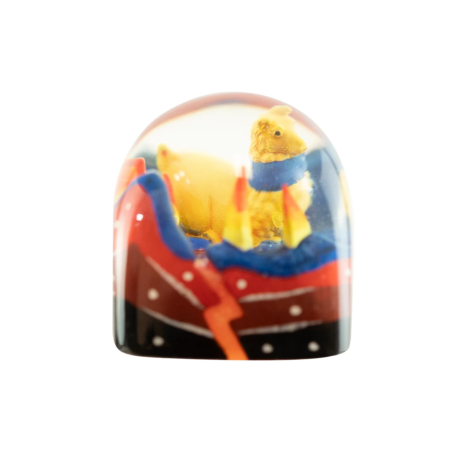 Dwarf Factory x MK Lava Llama Artisan Keycap DOM Profile Resin Artisan Keycap - Image 6