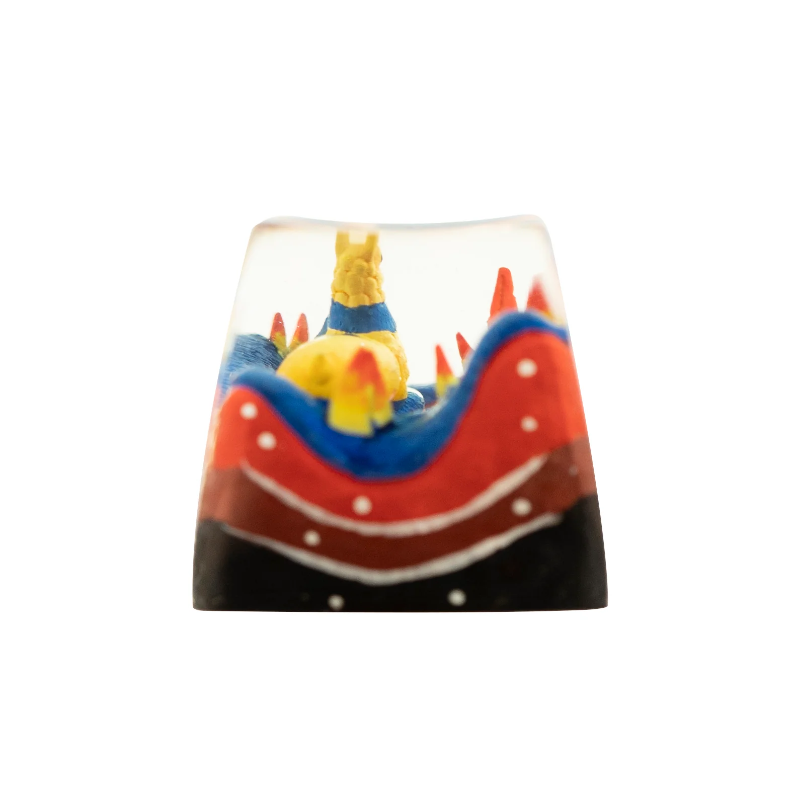 Dwarf Factory x MK Lava Llama Artisan Keycap SA Profile Resin Artisan Keycap - Image 7
