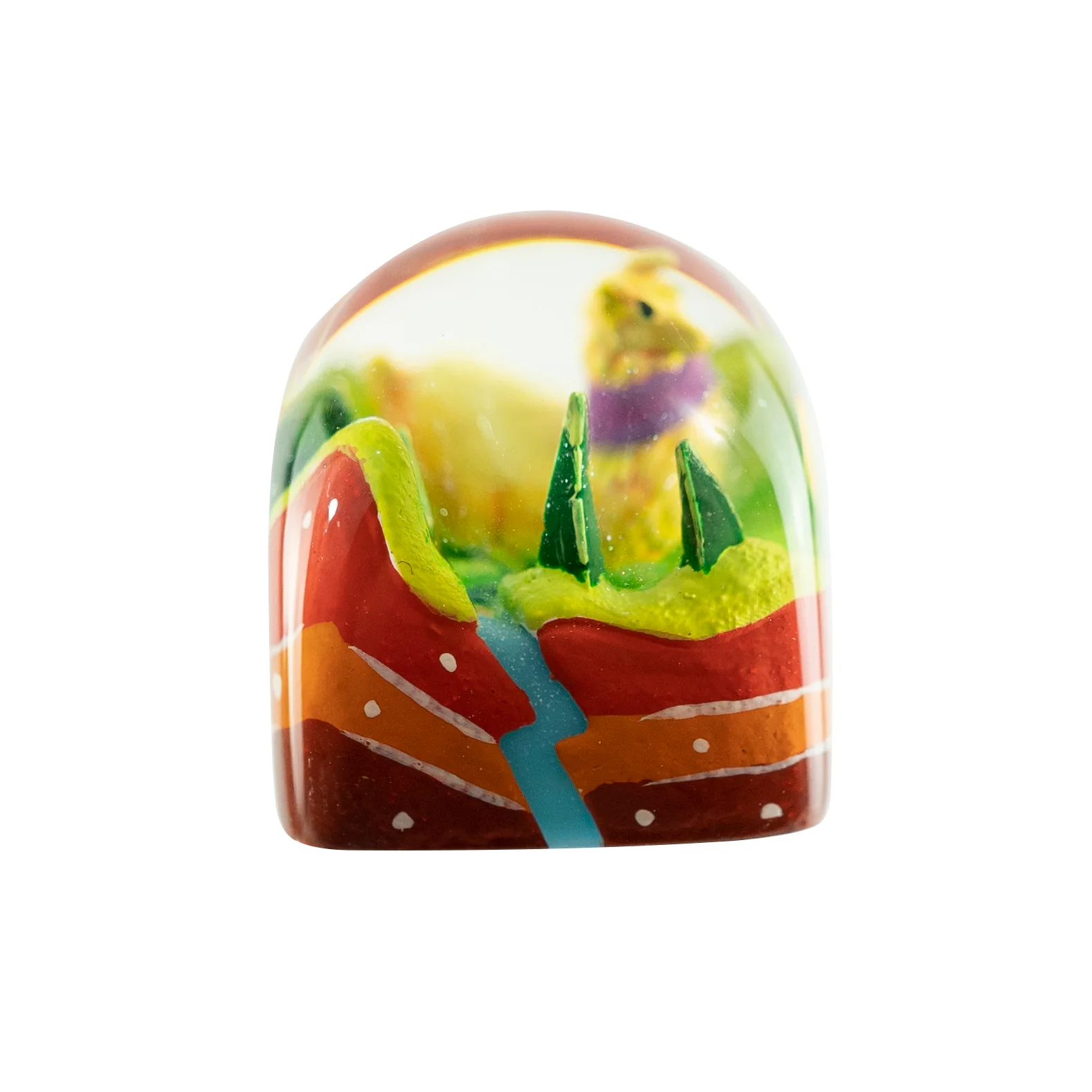 Dwarf Factory x MK Meadow Llama Artisan Keycap DOM Profile Resin Artisan Keycap - Image 6