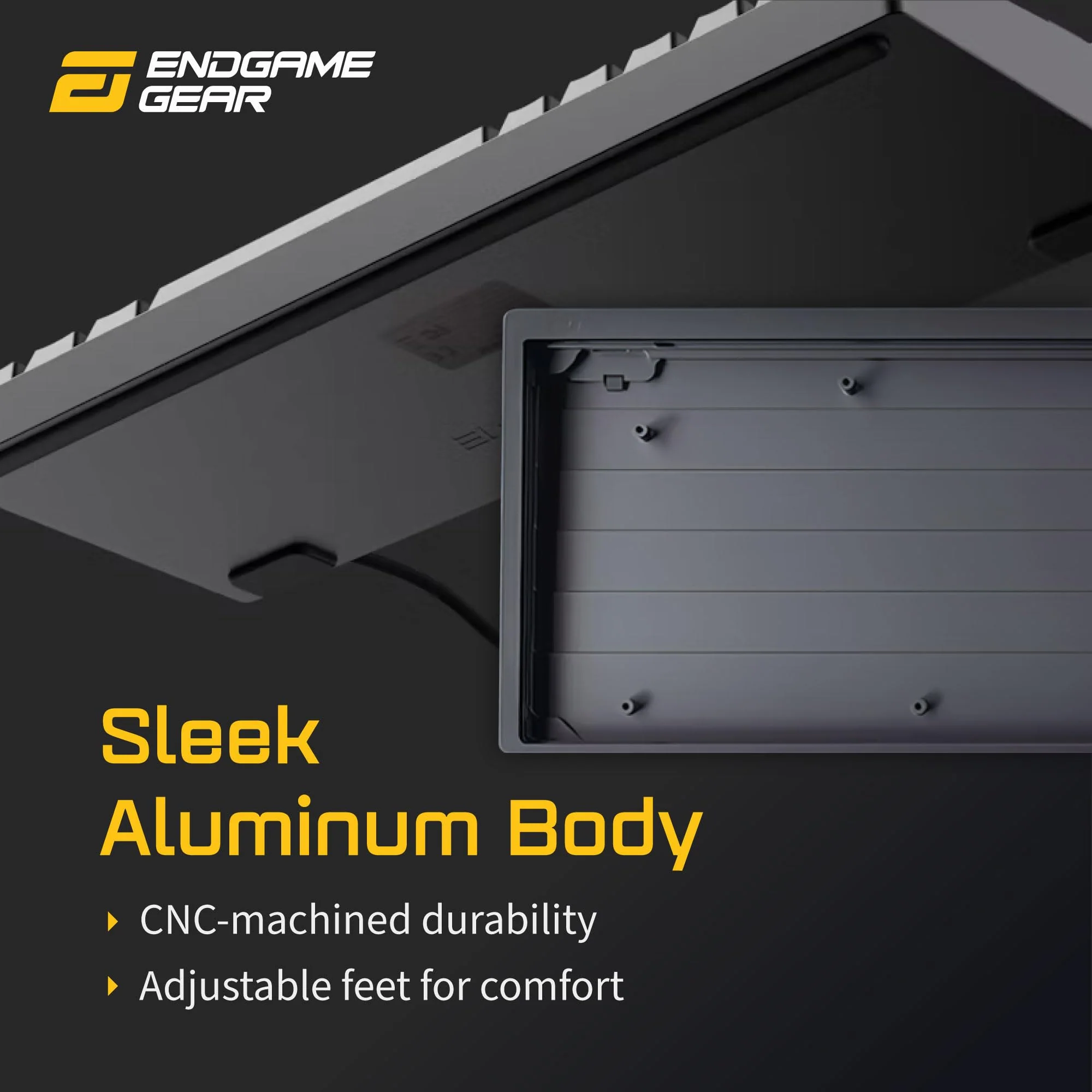 Endgame Gear KB65HE Rapid Trigger Magnetic HE CNC Aluminum Hotswap Keyboard - Image 10