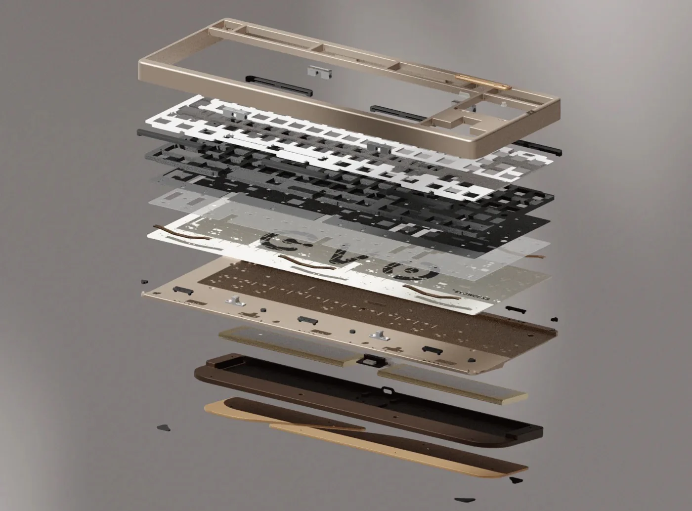 Evoworks Evo80 Aluminum TKL Hotswap Wireless Keyboard - Image 3