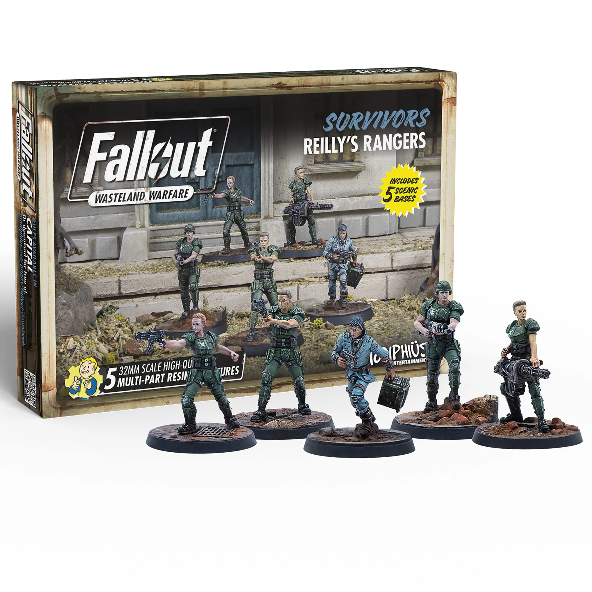 Fallout : Wasteland Warfare - Survivors : Reilly's Rangers
