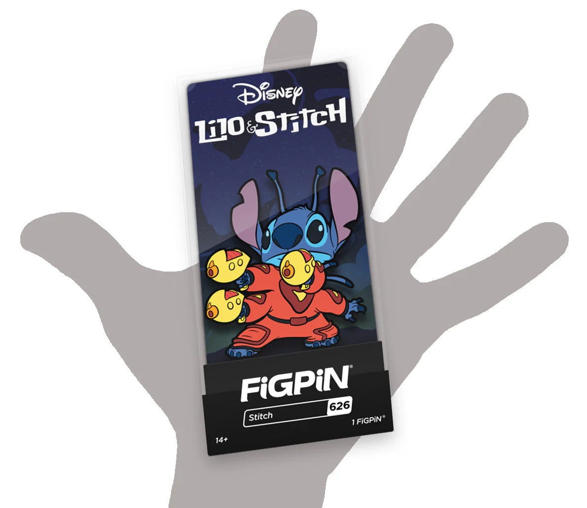 FiGPiN Stitch (626) Collectable Enamel Pin - Image 3