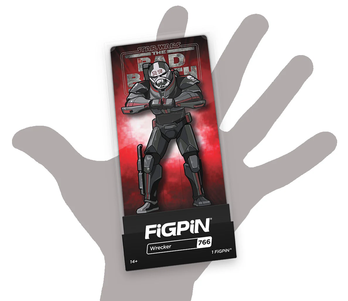 FiGPiN Wrecker (766) Collectable Enamel Pin - Image 3