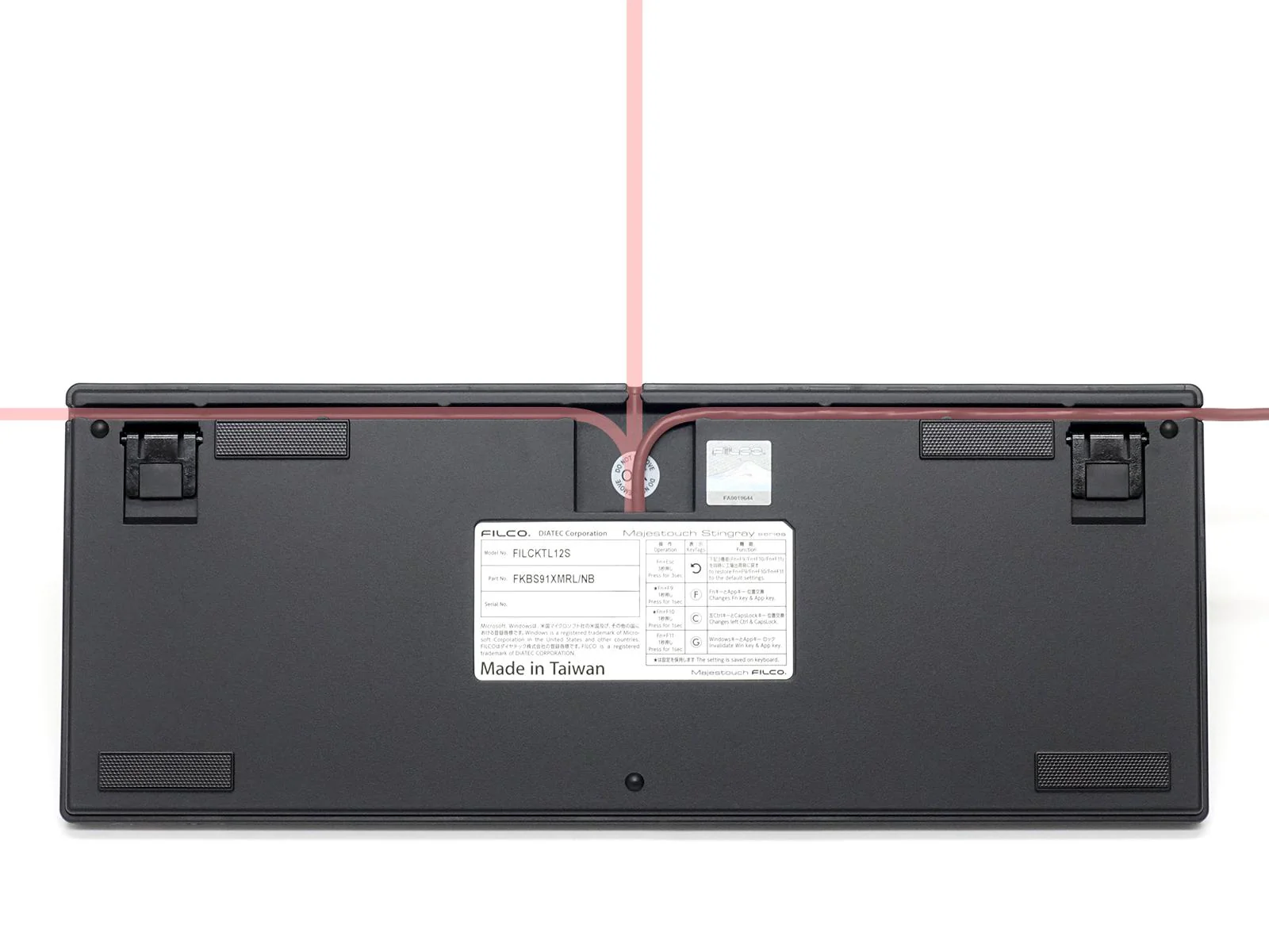 Filco Majestouch Stingray Low Profile Mechanical Keyboard - Image 6