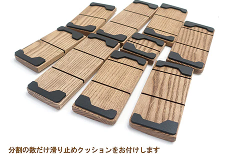 Filco Wood Palm Rest L 2 Piece Ergo (FGWR/L2) - Image 4