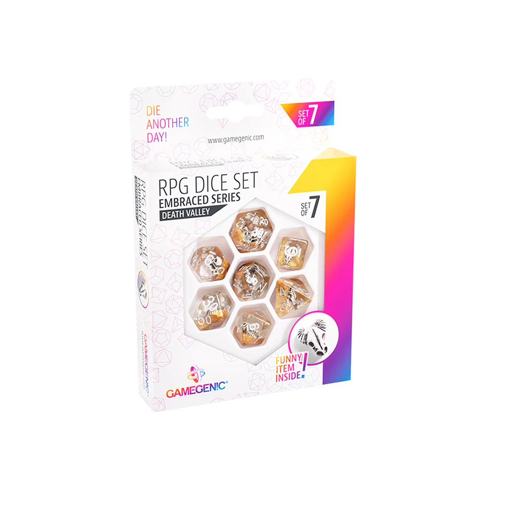 Gamegenic Embraced Series - Death Valley - RPG Dice Set (7pcs) - Image 2