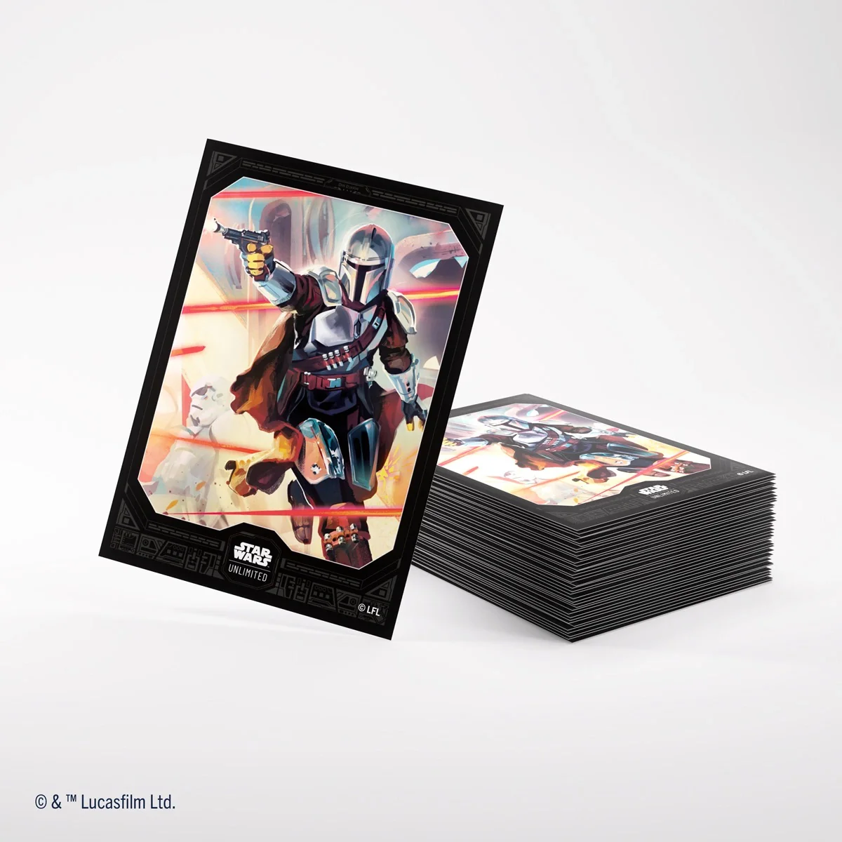 Gamegenic Star Wars Unlimited Art Sleeves Mandalorian - Image 3