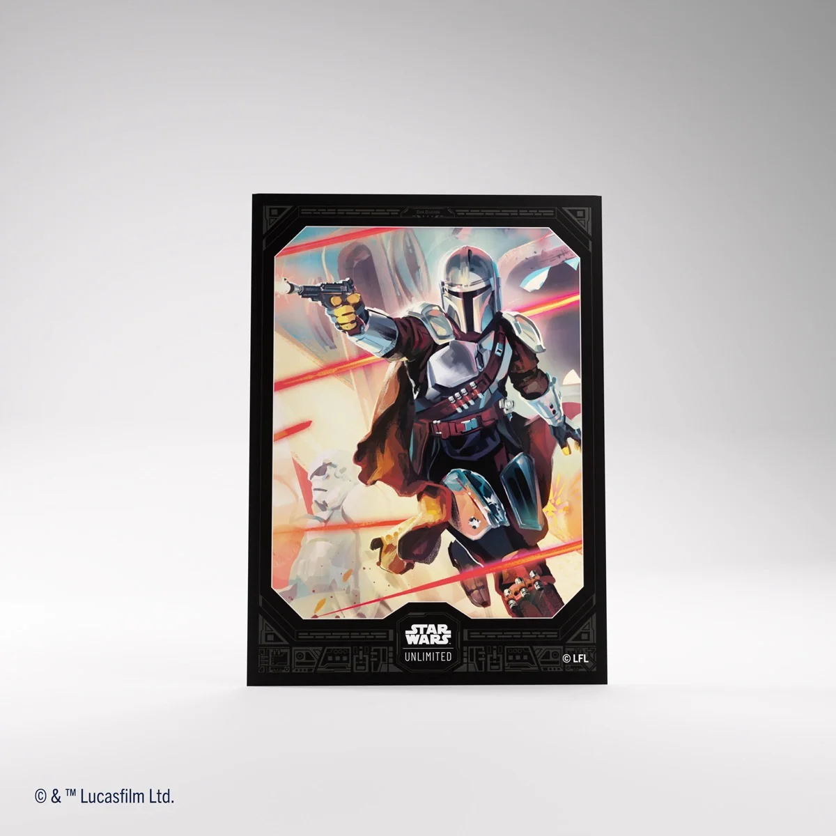 Gamegenic Star Wars Unlimited Art Sleeves Mandalorian - Image 4