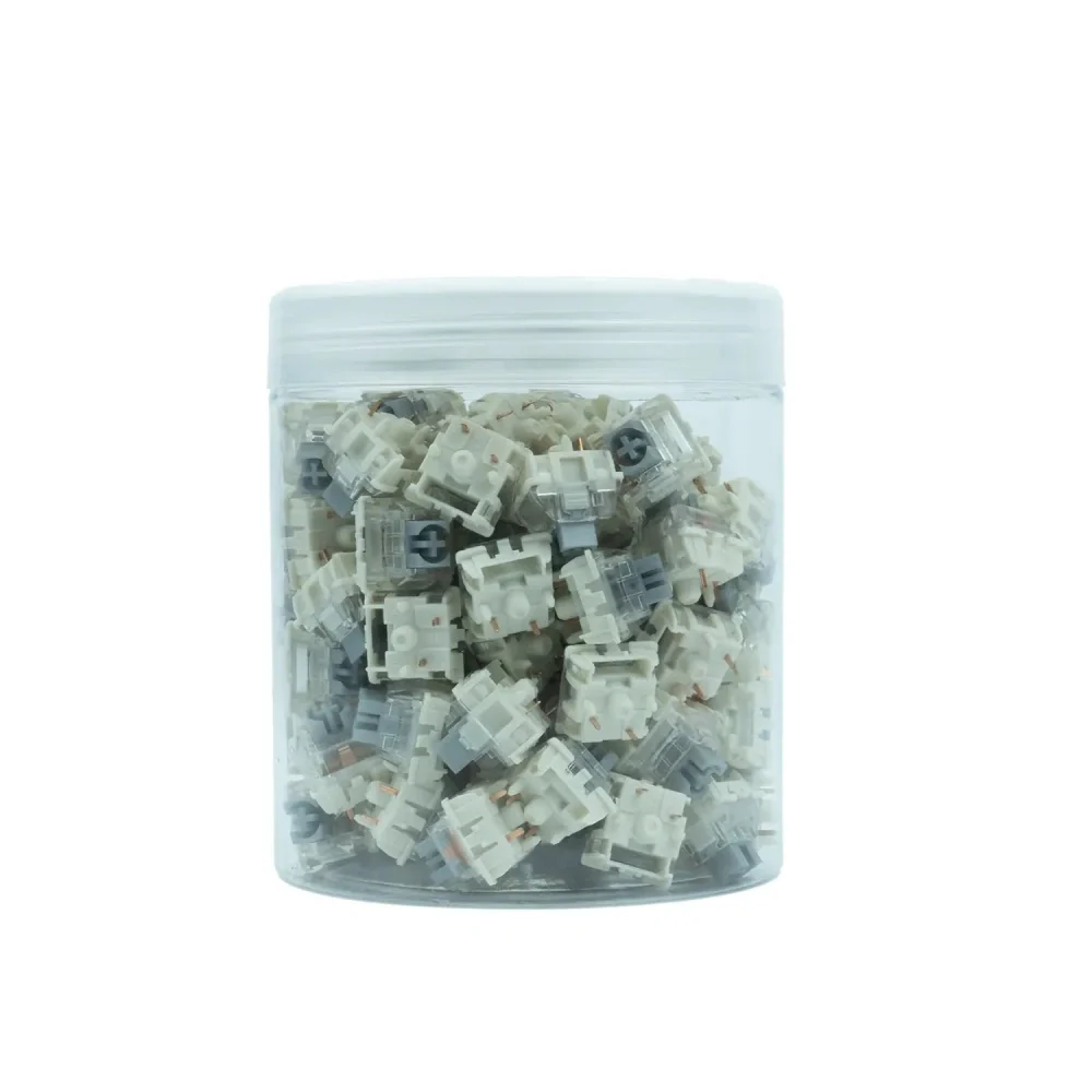 Gateron EF Fast Silver 45g Linear Plate Mount Switch - Image 6
