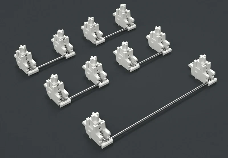 Gateron V2 Stabilizers Plate Mount Clip-in TKL Kit - Image 3