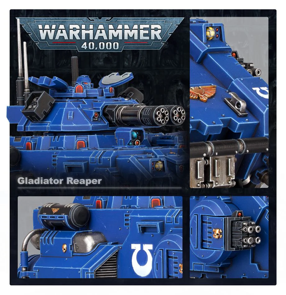 Warhammer 40000 Space Marines Gladiator Reaper / Lancer / Valiant - Image 2