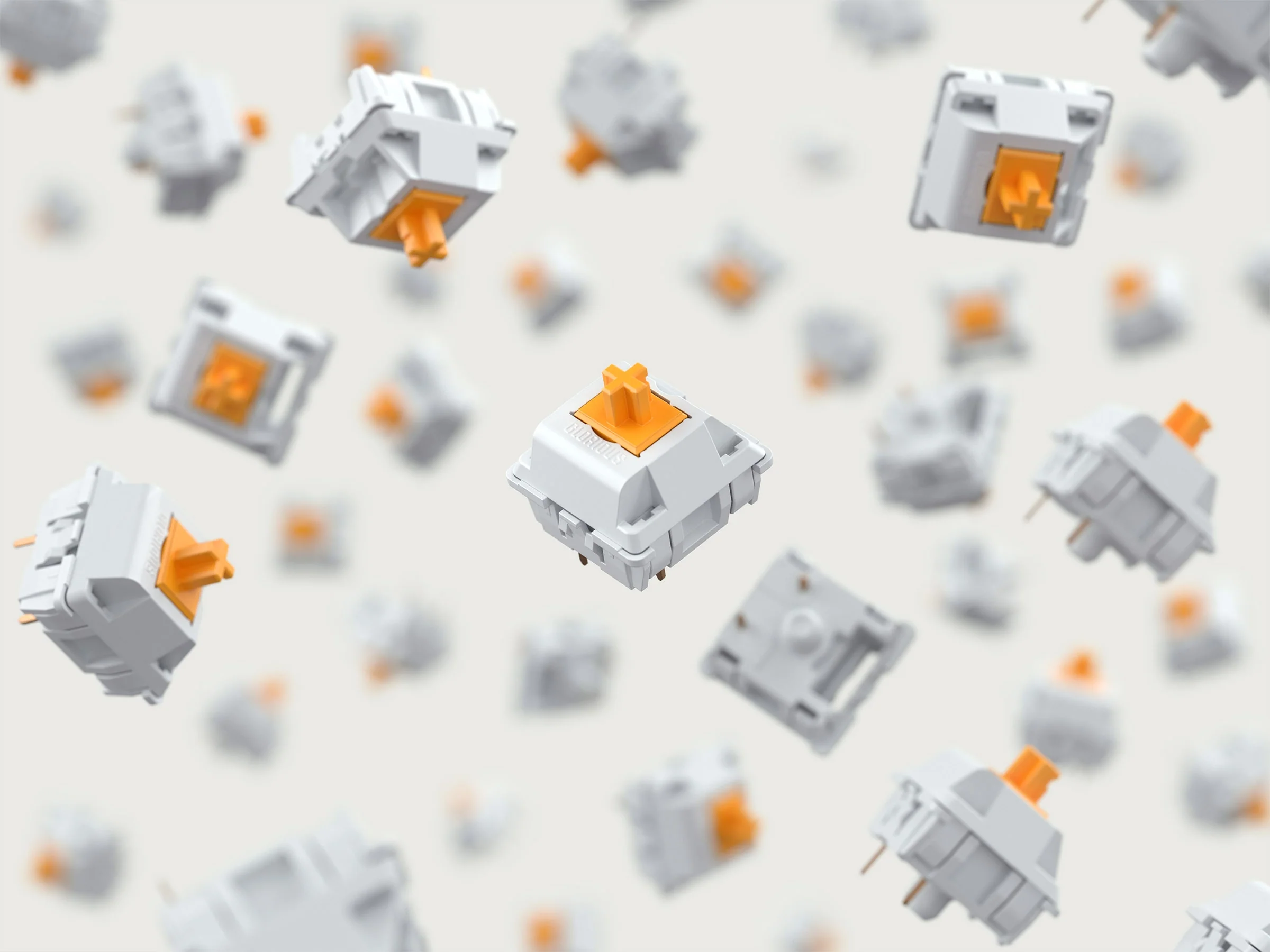 Glorious PC Glorious Panda 67g Tactile Lubed Plate Mount Switches 36 Pack - Image 5