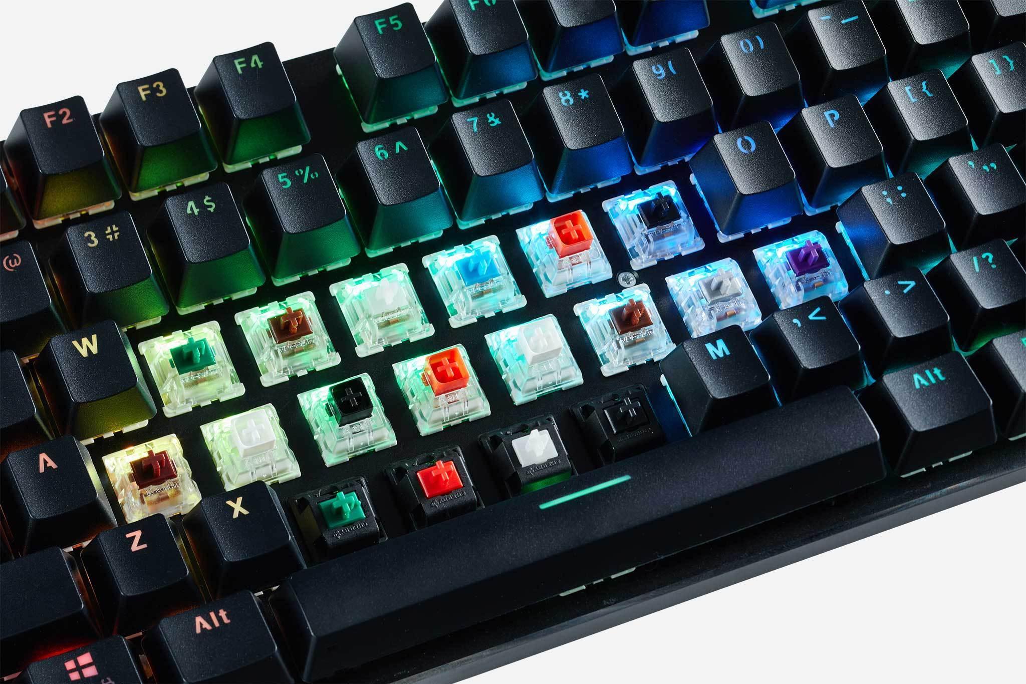 Glorious PC GMMK Aluminum Barebones TKL Hotswap RGB Mechanical Keyboard None - Image 4