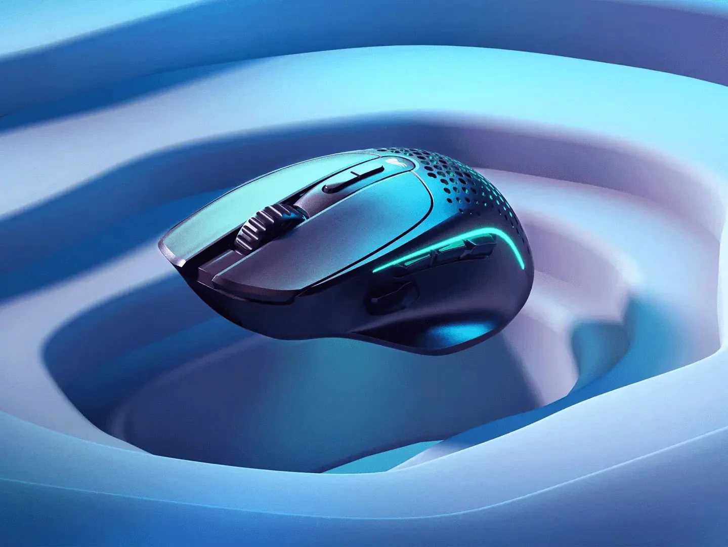 Glorious PC Model I 2 Matte Black RGB Wireless Mouse - Image 5