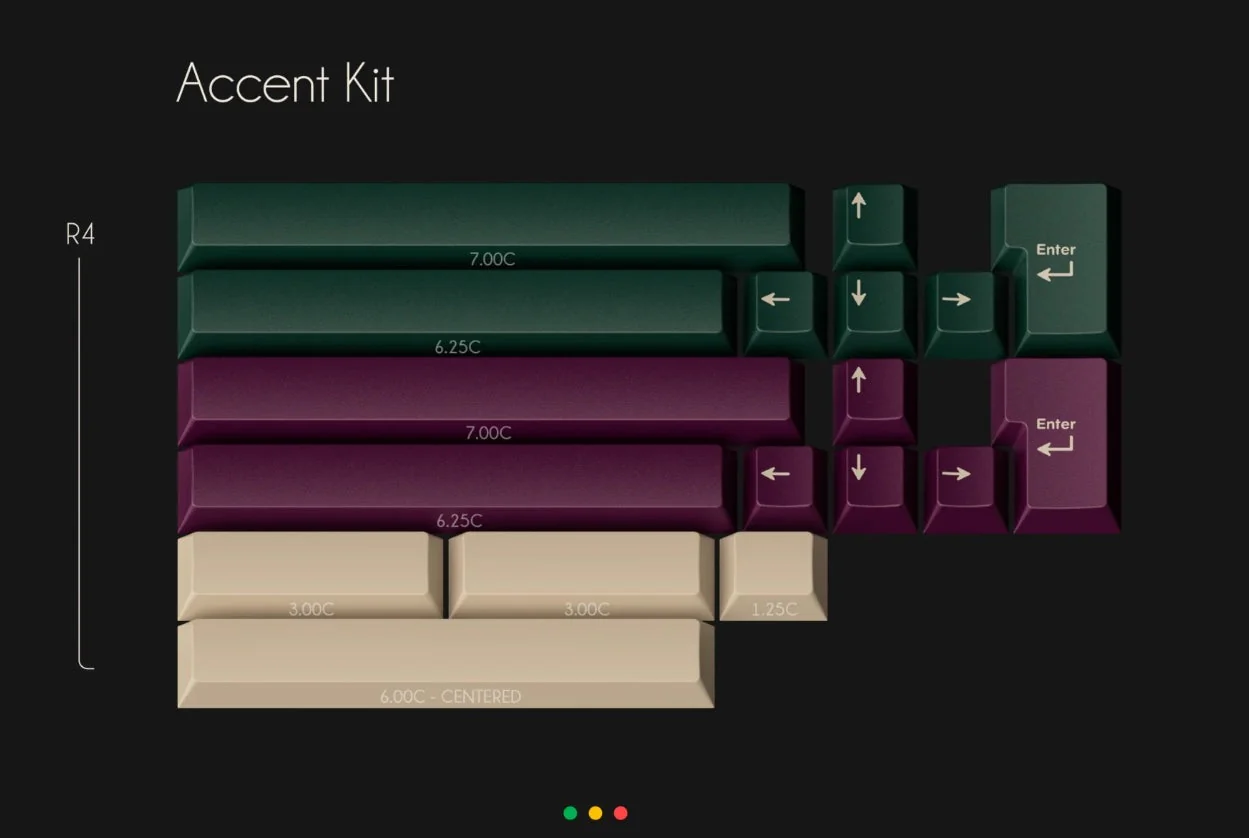 GMK Fleuriste Cherry Profile Double Shot ABS Keycap Set - Image 6