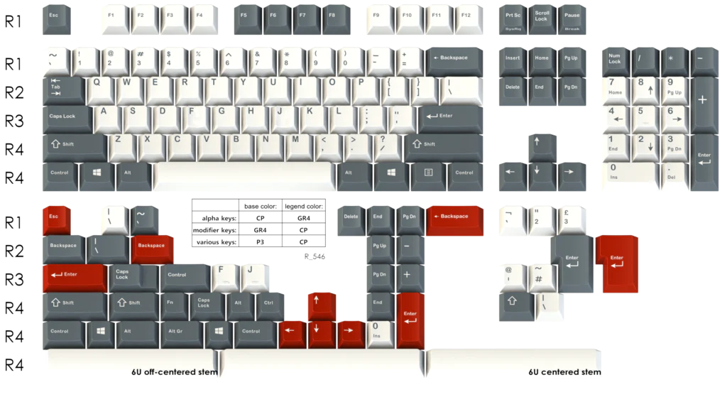 GMK Honeywell Base Kit 154 Key Cherry Profile Double Shot ABS Keycap Set - Image 4