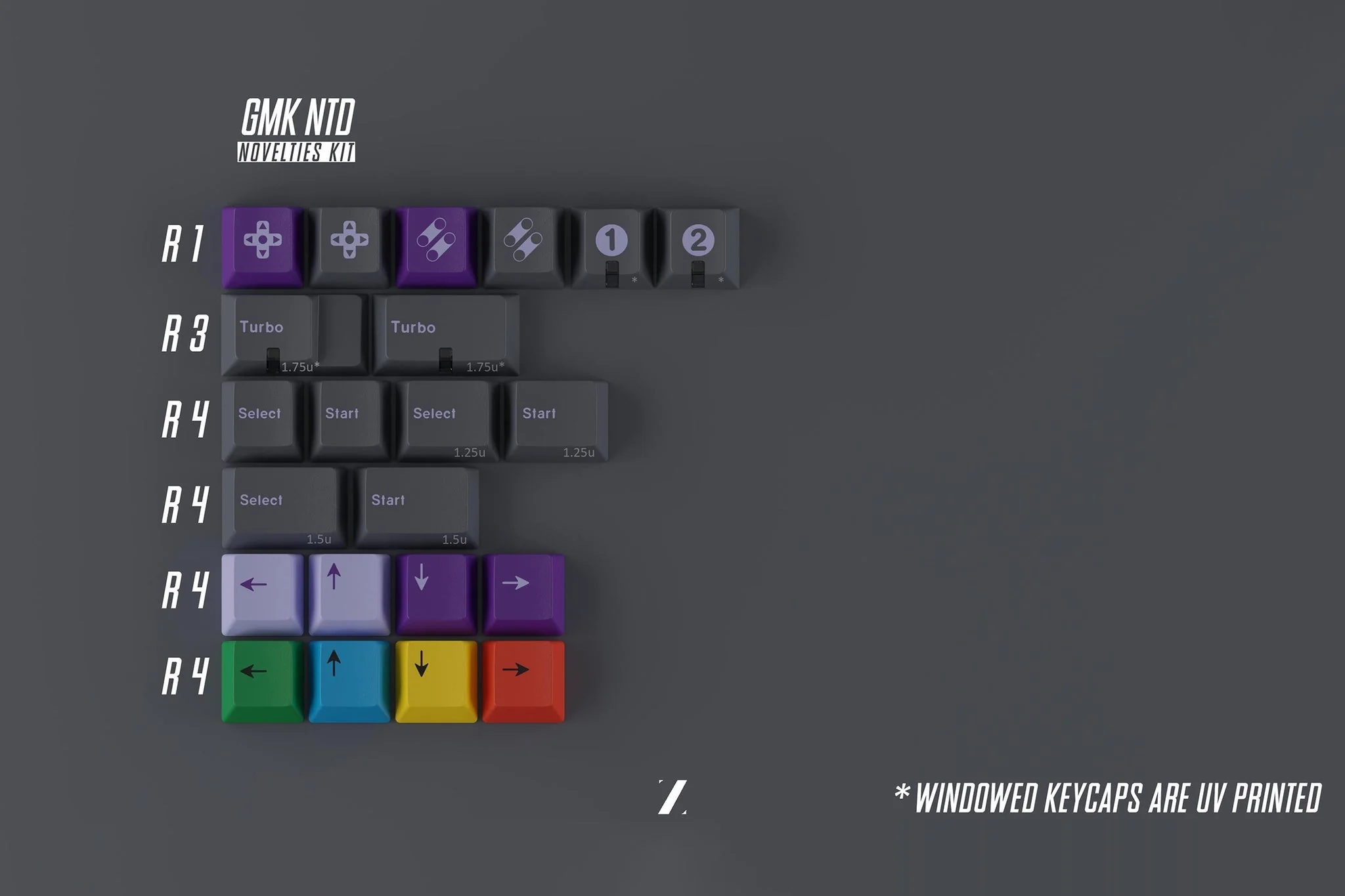 GMK NTD Cherry Profile Double Shot ABS Keycap Set - Image 3