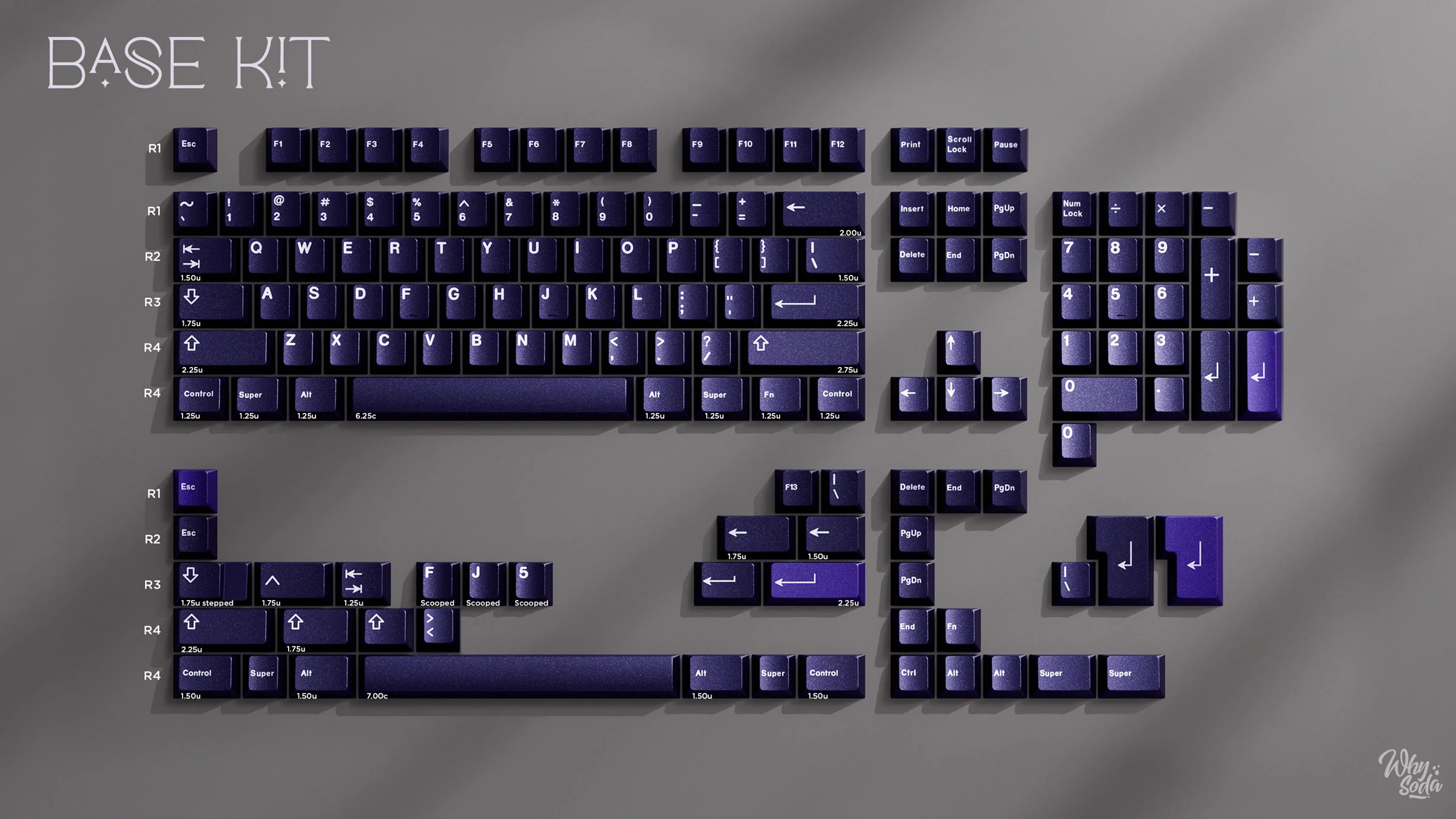 GMK Selene Cherry Profile Double Shot ABS Keycap Set Group Buy