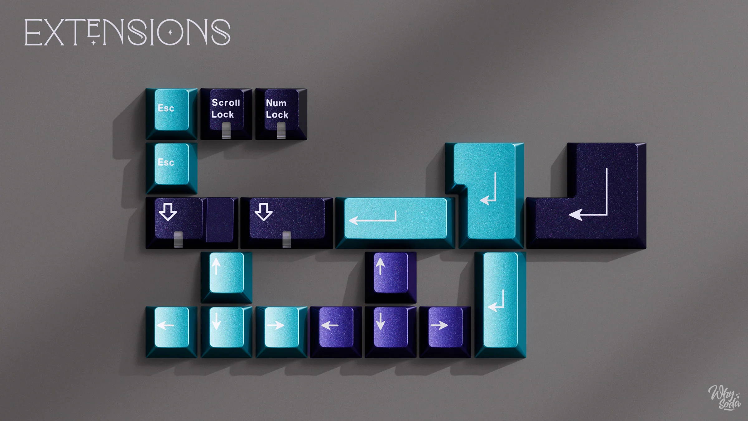 GMK Selene Cherry Profile Double Shot ABS Keycap Set Group Buy - Image 9