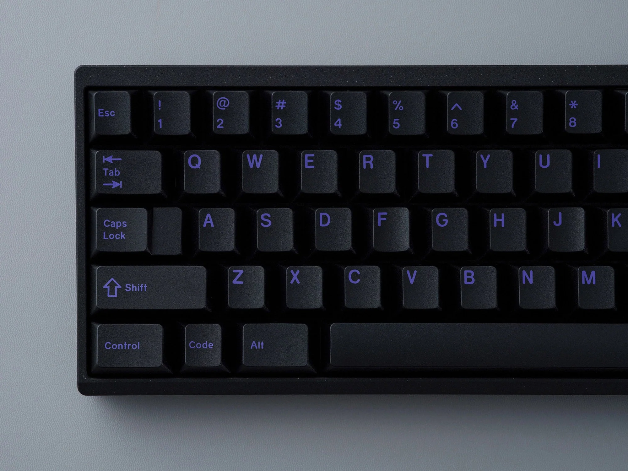 GMK x Glarses Purple on Black (POB) CYL Profile Double Shot ABS Keycap Set - Image 5
