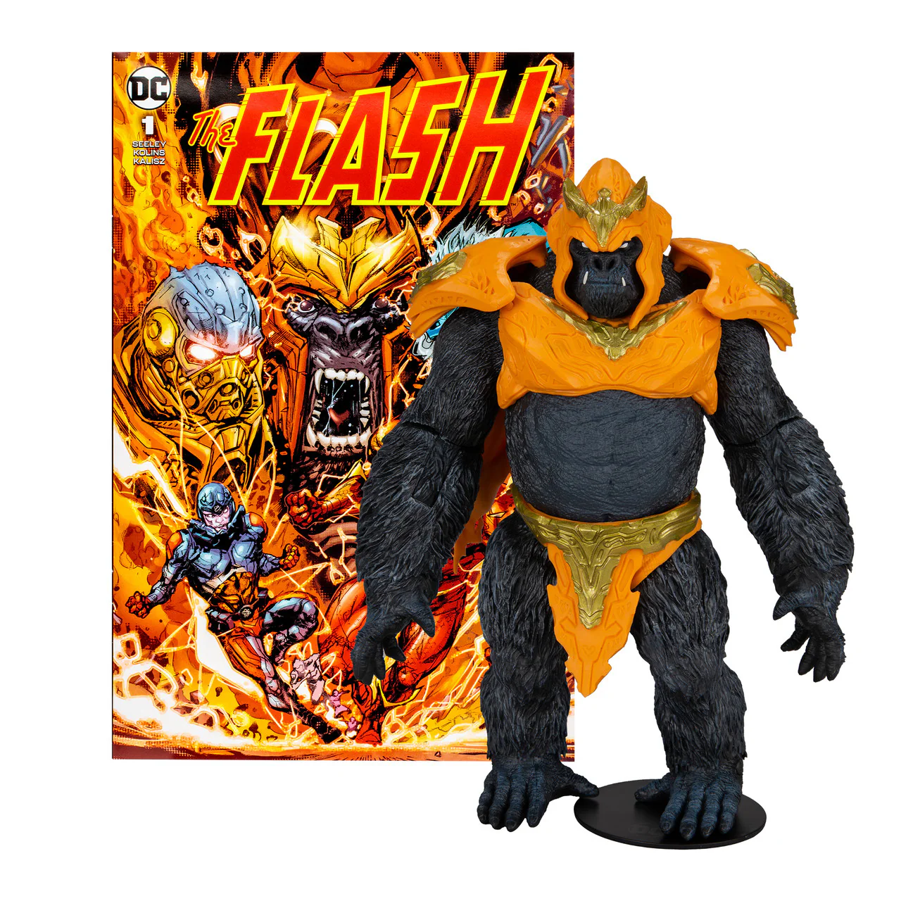 Gorilla Grodd Face Punchers Mega Figure - Image 9