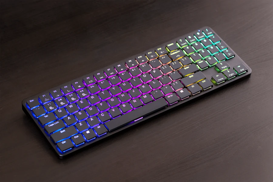 Hexgears X-1 Aluminum TKL Bluetooth RGB Low Profile Mechanical Keyboard - Image 2