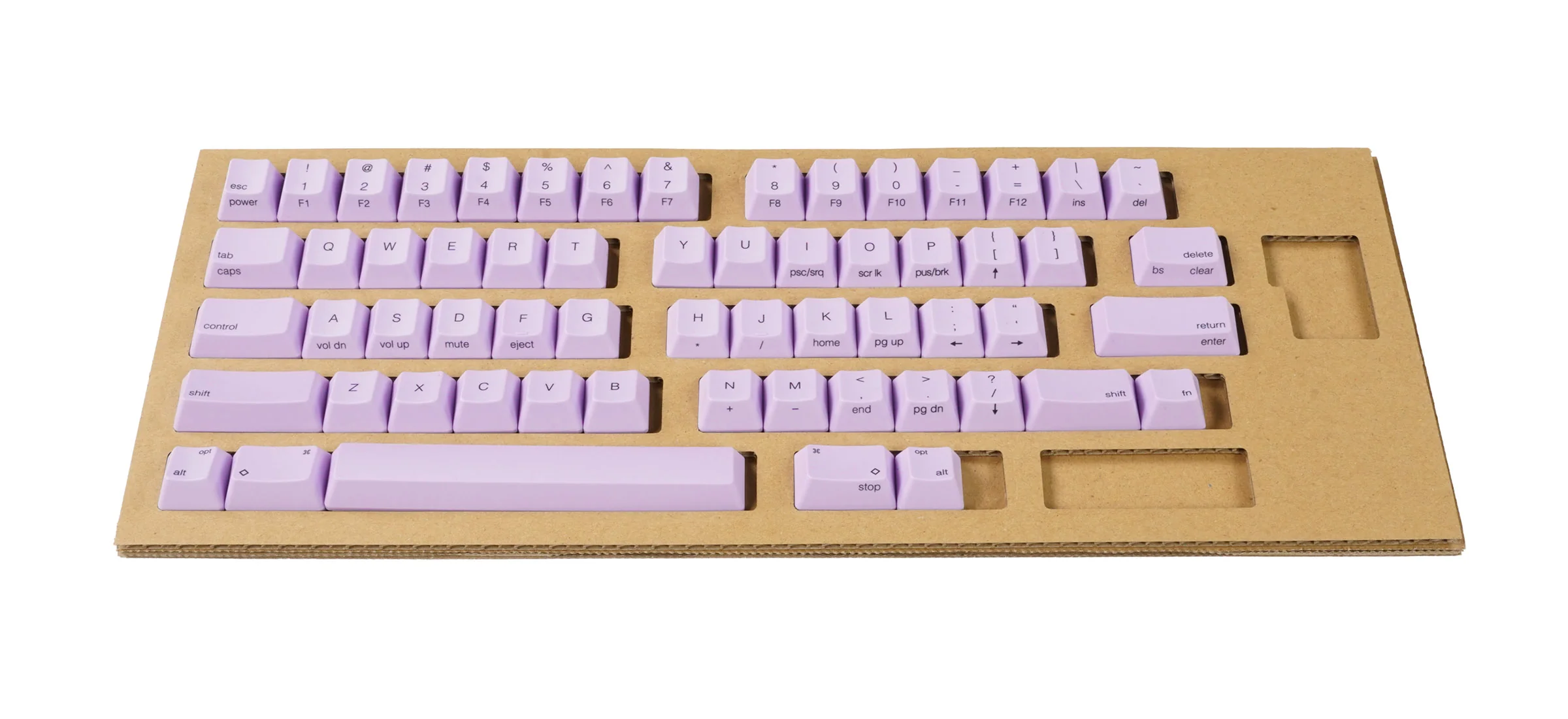 HHKB Wisteria 60 Key PBT Topre Keycap Set - Image 11