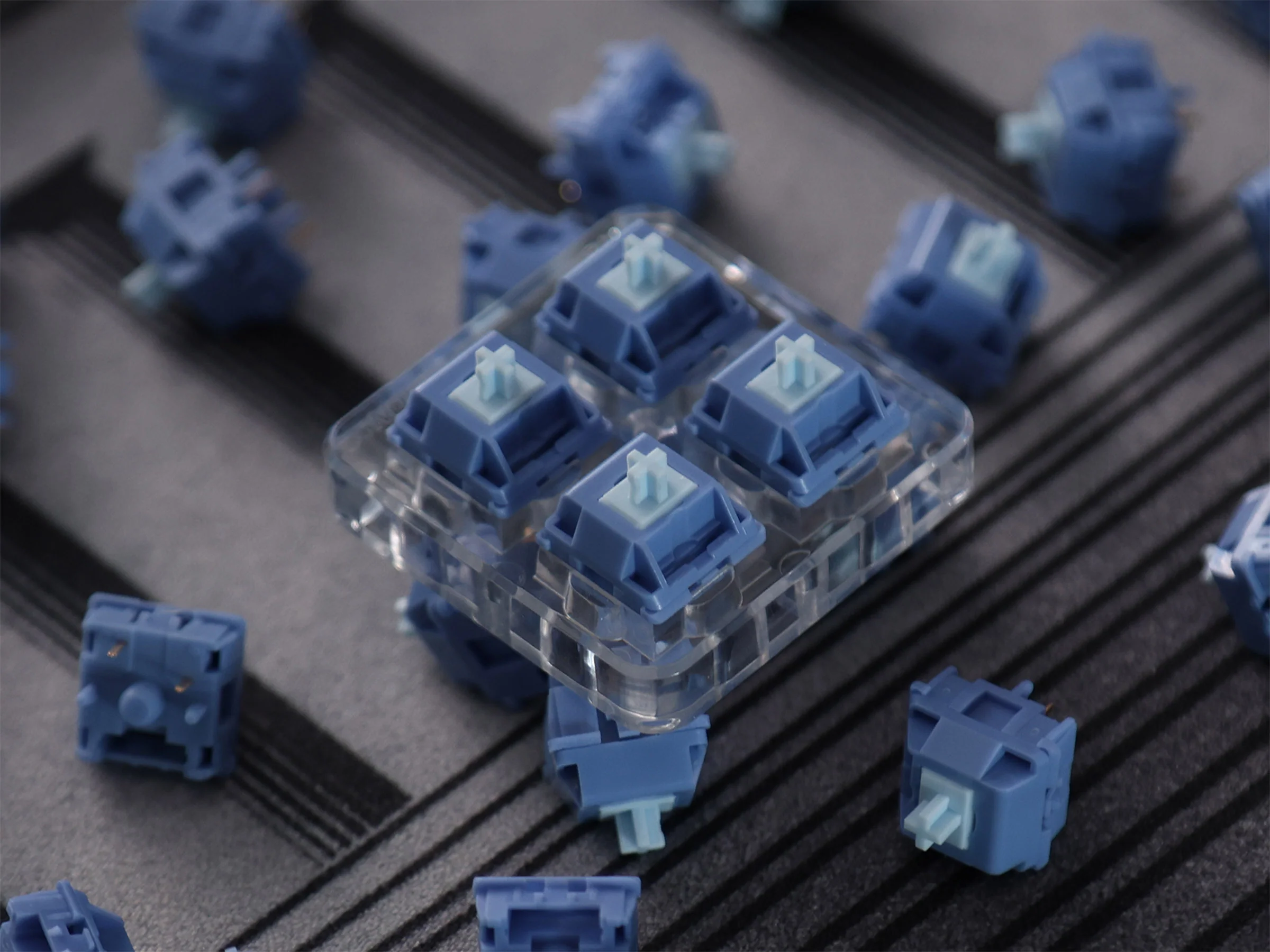 HMX Moonlit Bleu Linear PCB Mount Switch - Image 3