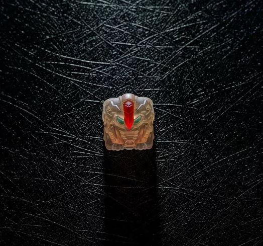 Hot Keys Project HKP Berserker Amber Artisan Keycap - Image 4
