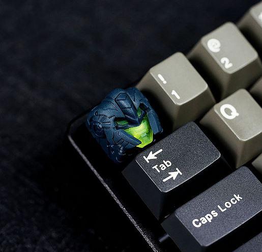 Hot Keys Project HKP Berserker Dark Navy Artisan Keycap