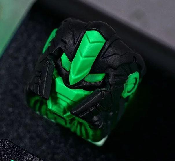 Hot Keys Project HKP Berserker Green Poison Artisan Keycap