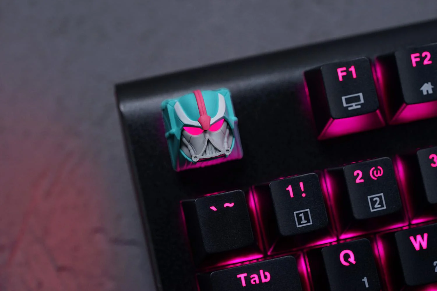 Hot Keys Project HKP Dark Warrior Summer Artisan Keycap - Image 2