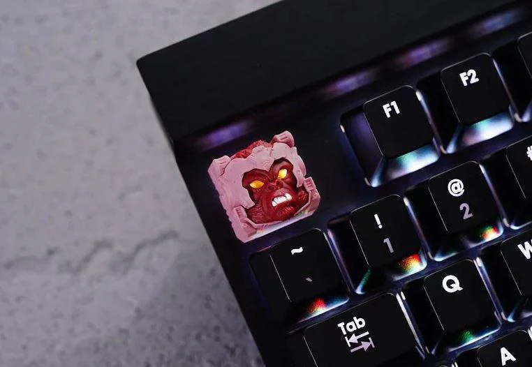 Hot Keys Project HKP Diesel Anger Artisan Keycap - Image 2