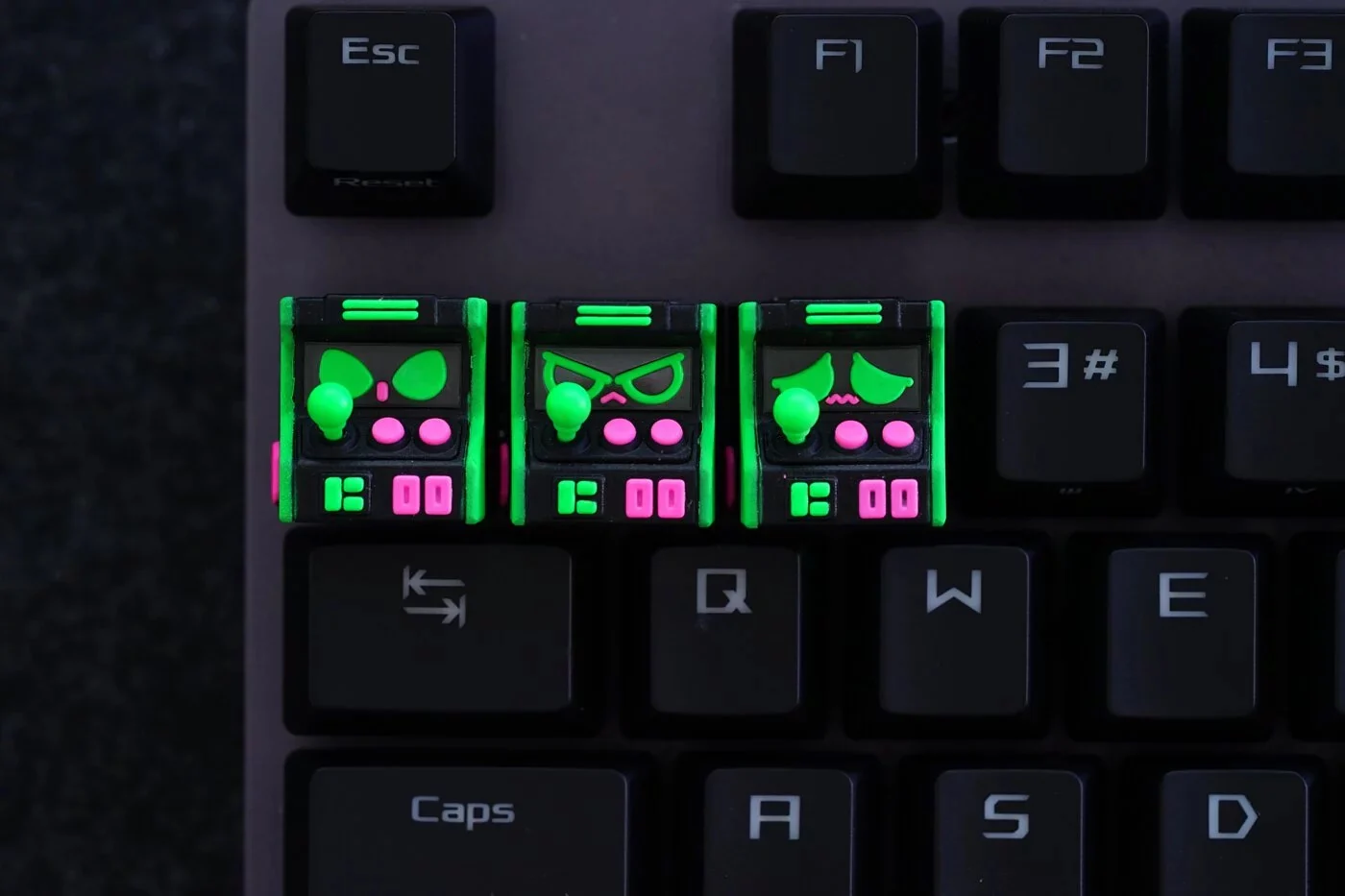 Hot Keys Project HKP Error Sad Madness Artisan Keycap - Image 2