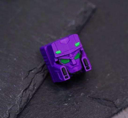 Hot Keys Project HKP Overlord Dark Purple Artisan Keycap - Image 2